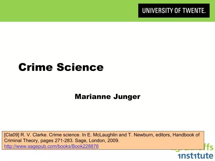 crime science