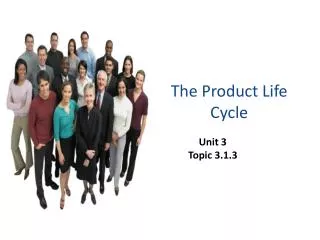 The Product Life Cycle