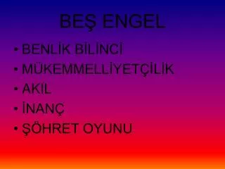 be engel