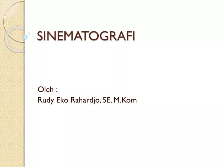 sinematografi