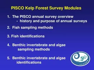 PISCO Kelp Forest Survey Modules