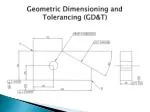 Geometric Dimensioning and Tolerancing (GD&amp;T) - slide 1