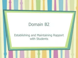 Domain B2