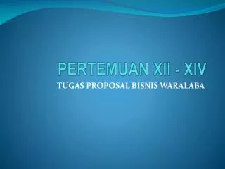 pertemuan x i i xi v