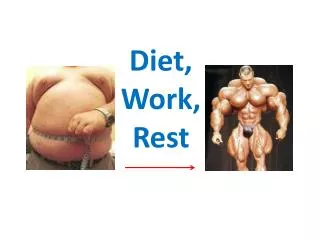 Diet, Work, Rest