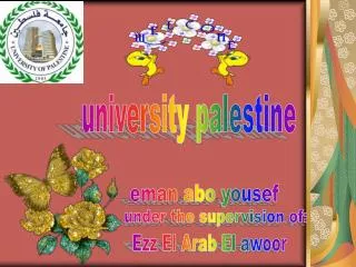 university palestine