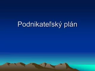 podnikate sk pl n