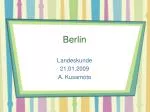 Berlin - slide 1