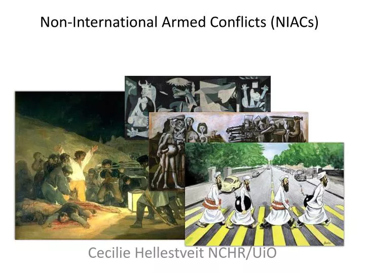 non international armed conflicts niacs
