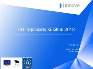 r tagasiside k sitlus 2013