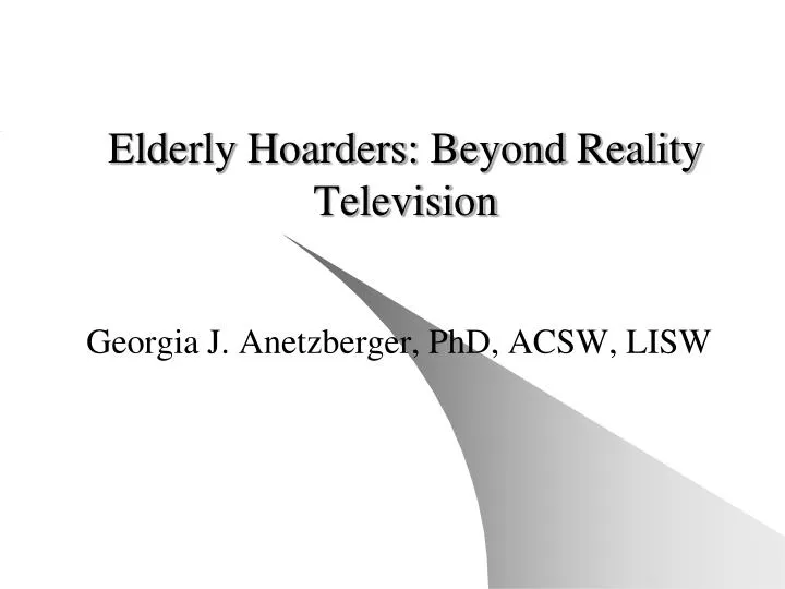 elderly hoarders beyond reality television