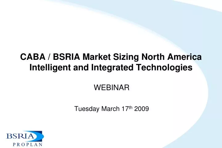 caba bsria market sizing north america intelligent and integrated technologies