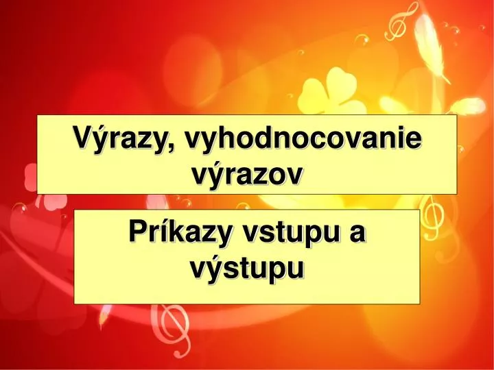 v razy vyhodnocovanie v razov