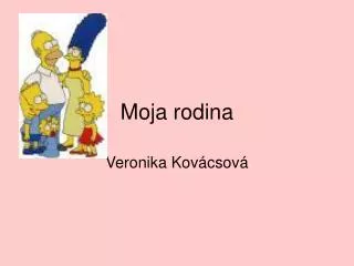 moja rodina