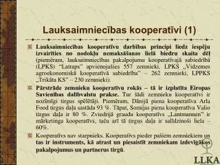 lauksaimniec bas kooperat vi 1