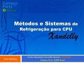 m todos e sistemas de refrigera o para cpu