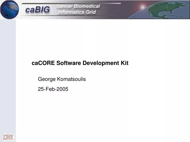 cacore software development kit