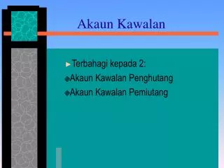akaun kawalan