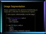 Image Segmentation - slide 1