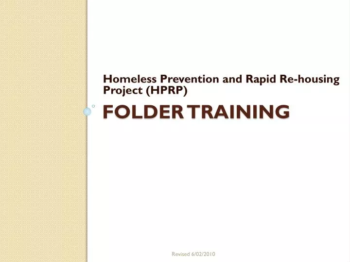 folder training