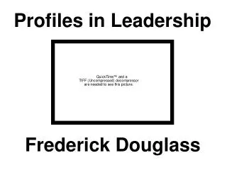 Profiles in Leadership