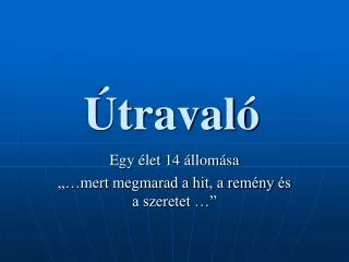 traval