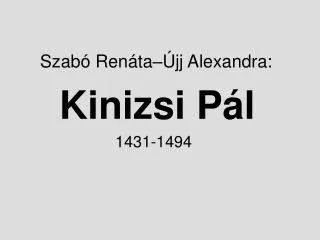 kinizsi p l