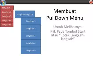 membuat pulldown menu