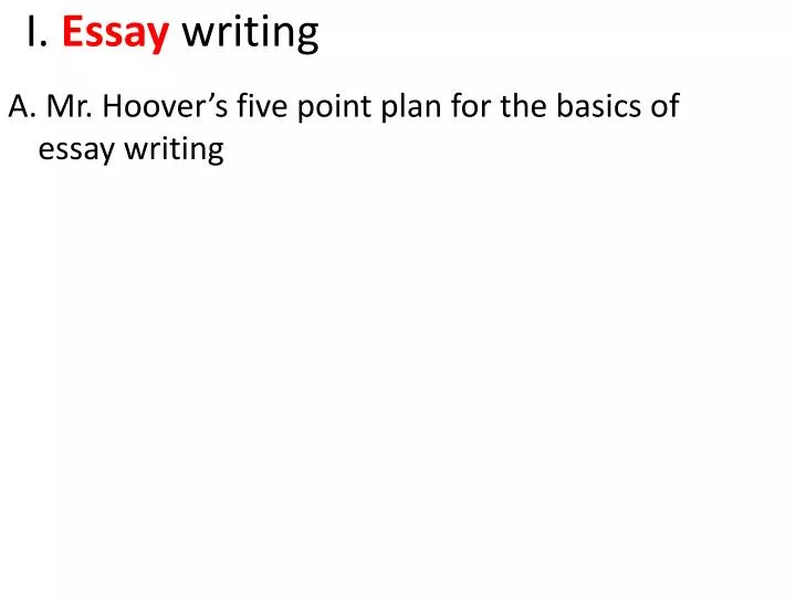 i essay writing