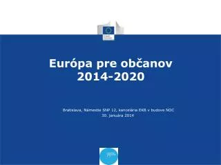 eur pa pre ob anov 2014 2020