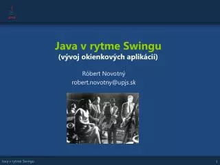 java v rytme swingu v voj okienkov ch aplik ci
