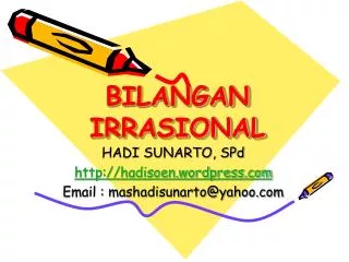 PPT - Bilangan Rasional Dan Irrasional PowerPoint Presentation, Free ...