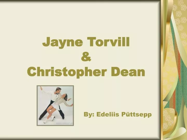 jayne torvill christopher dean