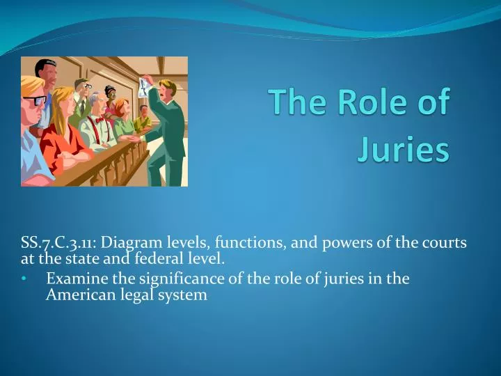 the role of juries