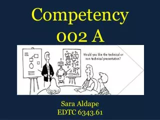 Competency 002 A