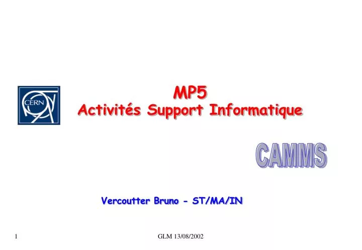 mp5 activit s support informatique
