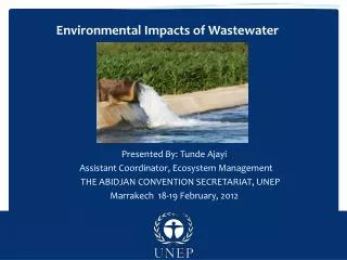 Environmental Impacts of Wastewater