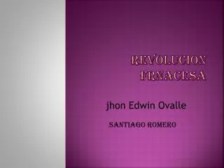 revolucion frnacesa