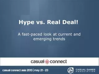 Hype vs. Real Deal!