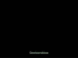 gewissensbisse
