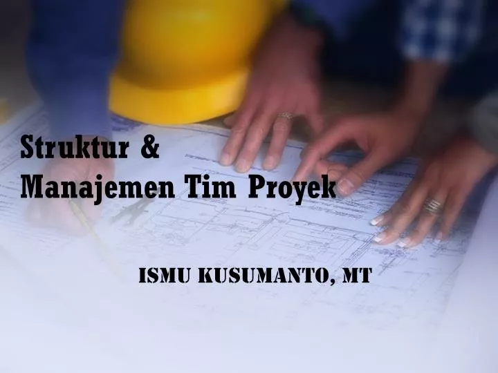 struktur manajemen tim proyek