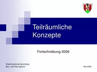 teilr umliche konzepte