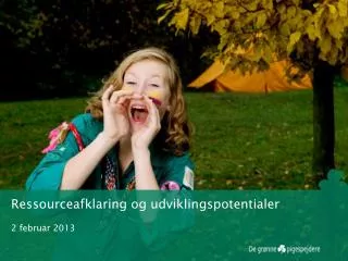 ressourceafklaring og udviklingspotentialer