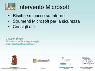 intervento microsoft