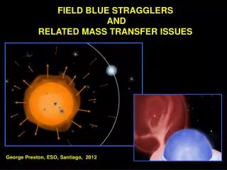 FIELD BLUE STRAGGLERS AND RELATED MASS TRANSFER ISSUES