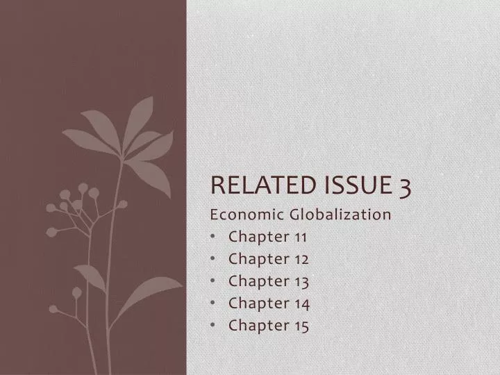 related issue 3