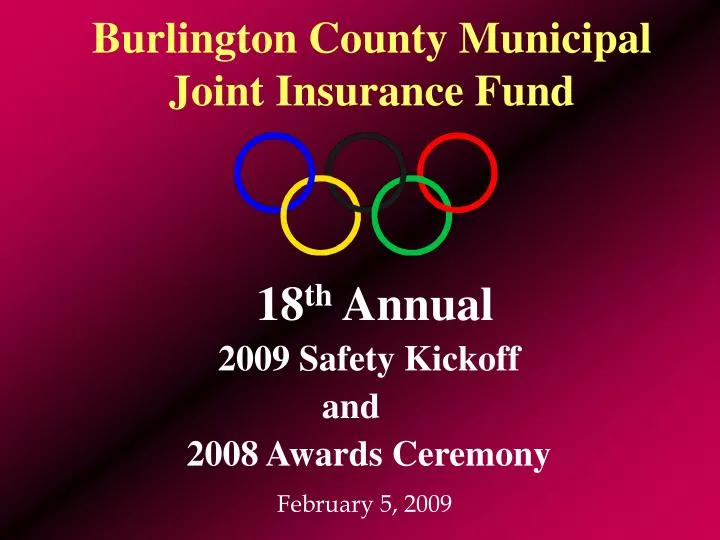 burlington county municipal joint insurance fund