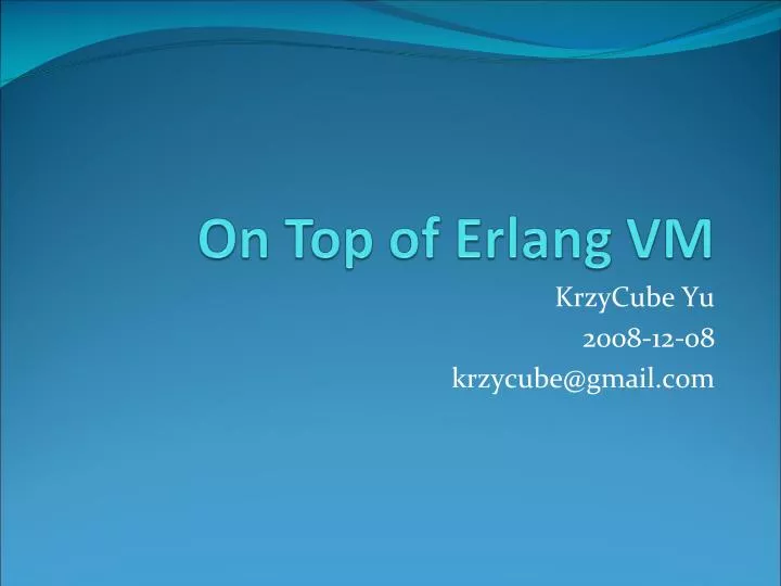 krzycube yu 2008 12 08 krzycube@gmail com