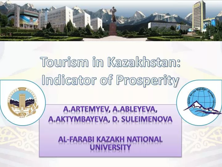 tourism in kazakhstan indicator of prosperity
