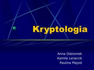 kryptologia